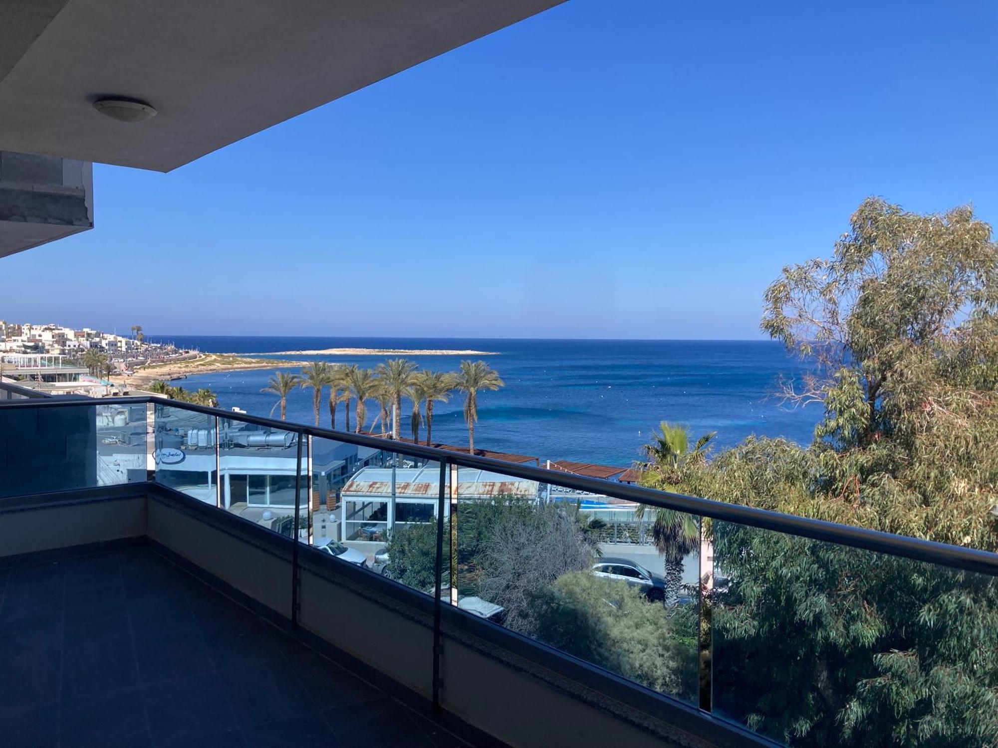 Sunrise Bay Apartments - Frontline Sea Views St. Paul's Bay Exterior foto